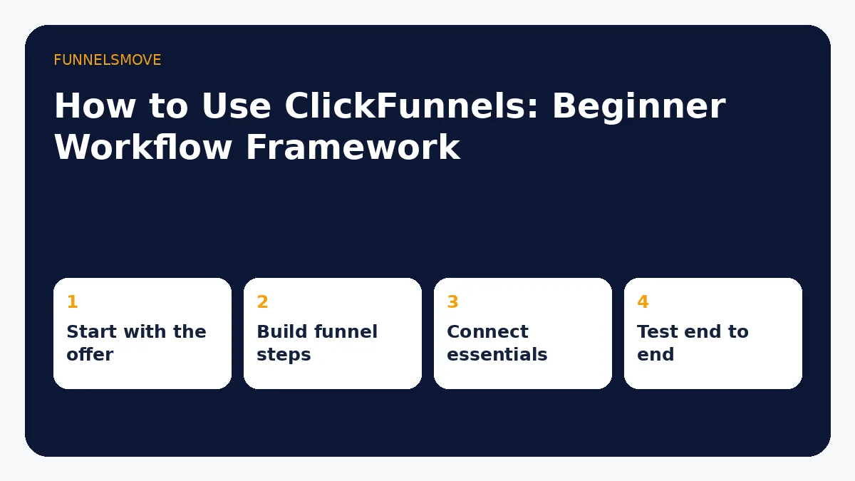 Step 2: build the minimum viable funnel planning framework