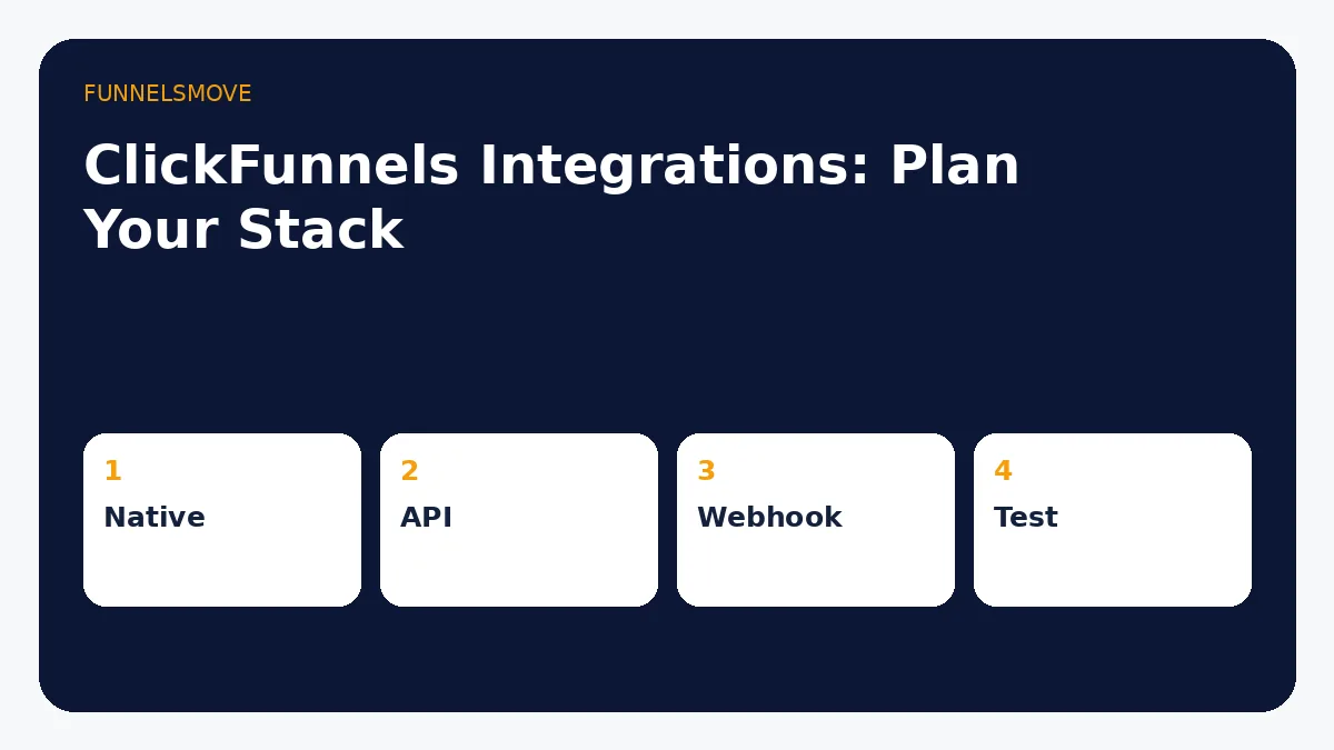 ClickFunnels Integrations: A Practical Directory visual framework