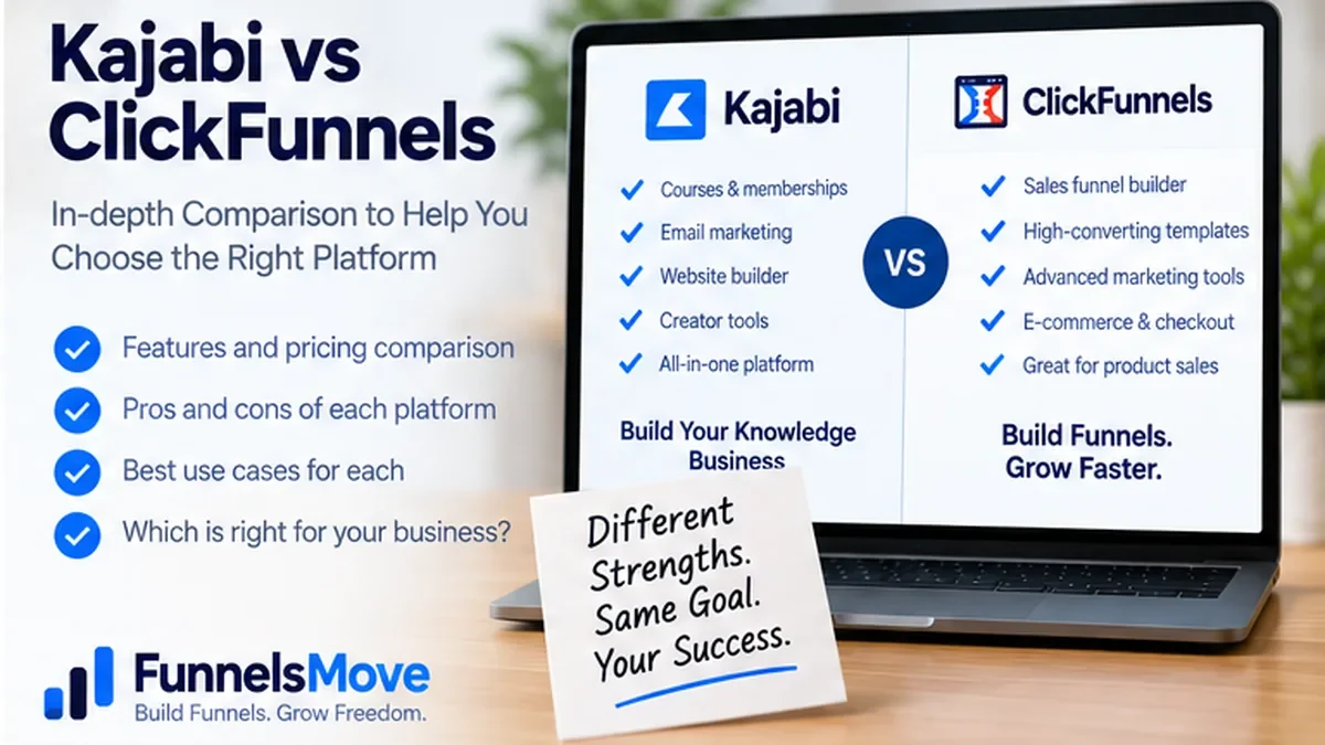 Courses, memberships and communities visual framework