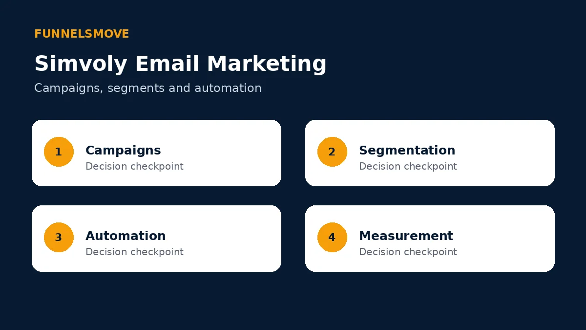 A practical marketing automation framework infographic